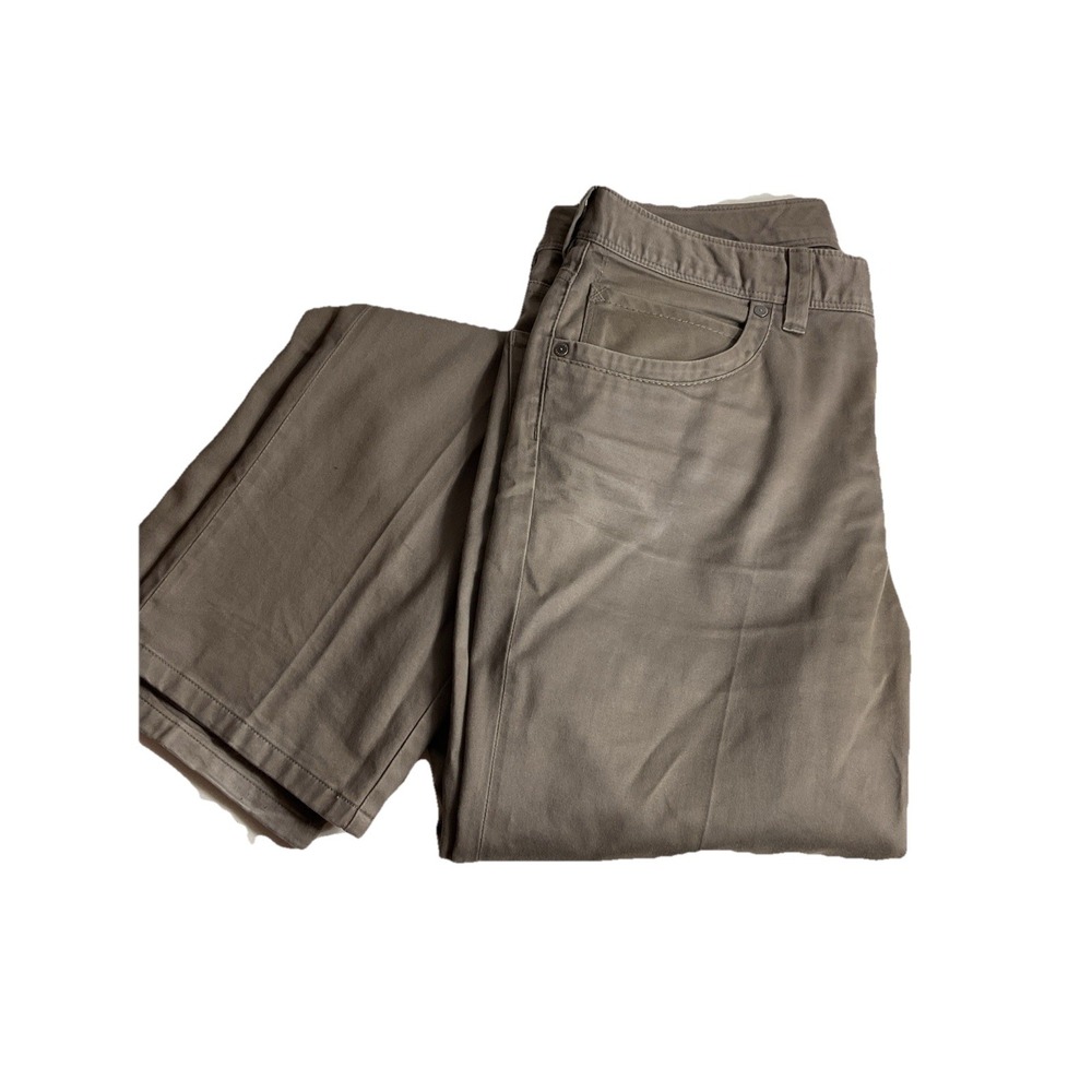 Men's Casual Pants - Straight Leg, Khaki/Taupe Color,‎ Everyday Wear